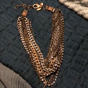 Fenton for j crew chain embellished necklace